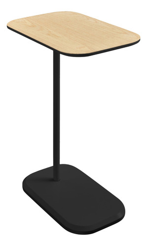 Mesa Auxiliar Minimalista De Centro Para Sala Adh-203589 Color Natural-ngo
