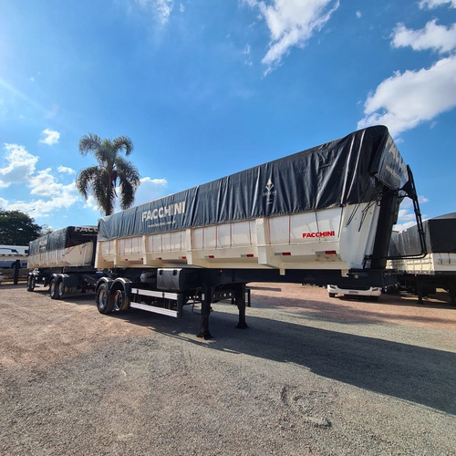 Imagem 14 de 15 de Carreta Rodocaçamba Facchini 35+35m³ 2020 Dolly 5ª Roda