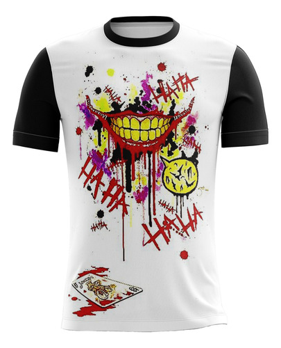 Camisa Personalizada Risada Coringa Joker