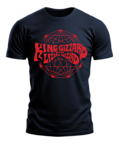 Polera Gustore De King Gizzard And The Lizard Wizard Logo