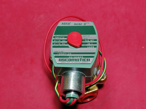 8210g093 Asco 3/8'' Válvula Solenoide 2 Vías 2 Pos. 24dc