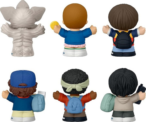 Little People Set Stranger Things Castillo Byers (htp36) Milticolor