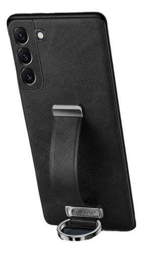 Funda For Teléfono Pc + Textura De Cuero A Prueba De Golpes For Samsung