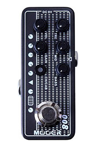 Pedal Pré-amplificador Mooer 008 Cali Mk3 Dual Channel