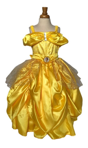 Disfraz De Princesa Bella Para Niñas