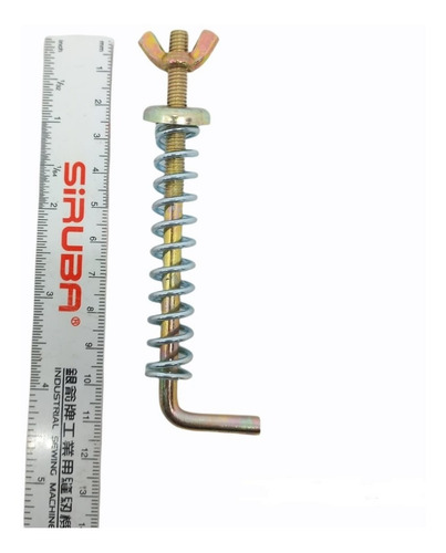 Imagen 2 de 2 de Escuadra Tornillo Resorte Embrague Motor Maquina De Coser