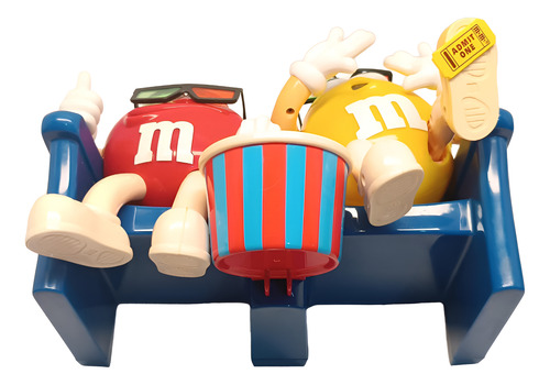 Dispenser M&m Mem At Movie 3d Cinema Sofá Raro Antigo (Usado)
