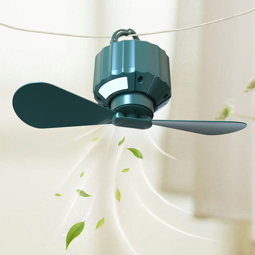 Ventilador De Camping G Usb Con Led Portátil Recargable Fanw