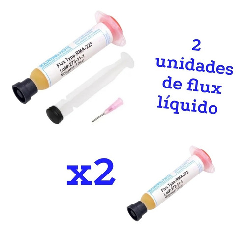 Flux Liquido Para Soldar Yaxun Rma- 223 10cc Alta Calidad 