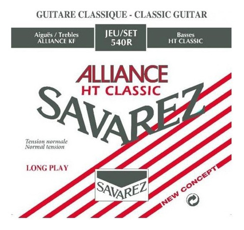 Cuerdas Savarez 540 R Tension Media Alliance-ht Classic