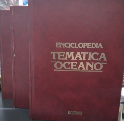 Enciclopedia Temática Océano Tomo 1, 2 Y 3-autores Varios 