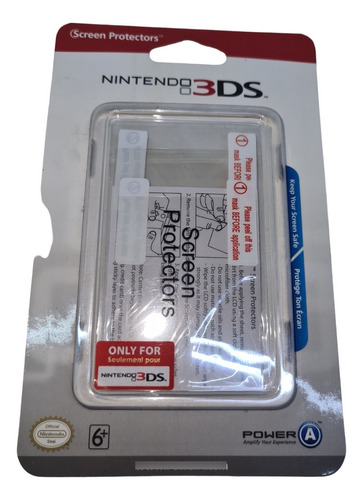 Micas Protectoras 3ds Standard Old - Oficiales Nintendo