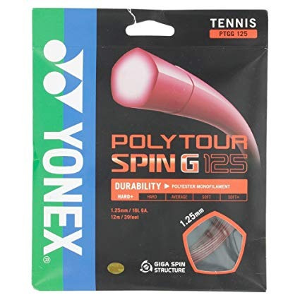 Yonex Polytour Centrifugado G 125 Pista De Cuerdas