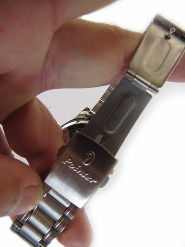 Relógio Pointer Pulseira De Metal Masculino