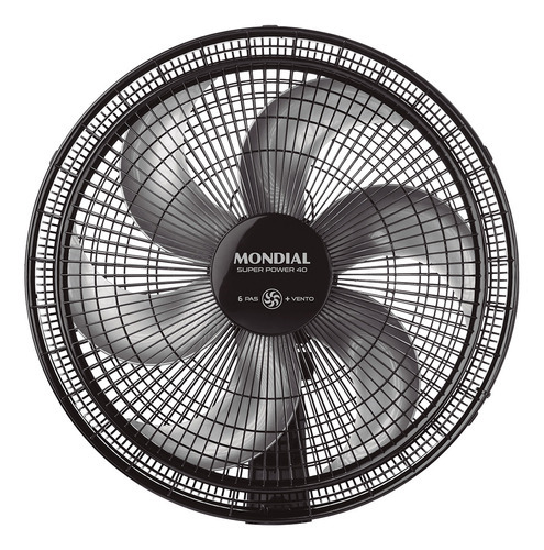 Ventilador de Coluna Mondial Vsp-40c-nb 6p 40 Cm 220V