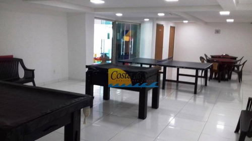 Apartamento Com 1 Dormitório À Venda, 44 M² Por R$ 195.000,00 - Tupi - Praia Grande/sp - Ap14741