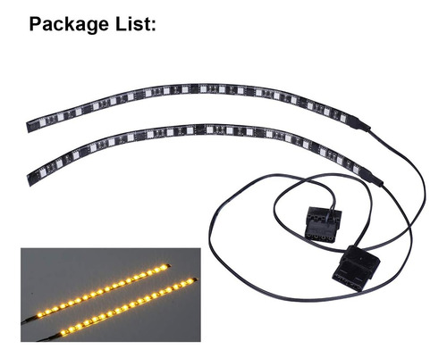 Ds Light Strip Gold Lighting Con Computadora Amarilla Con Ma