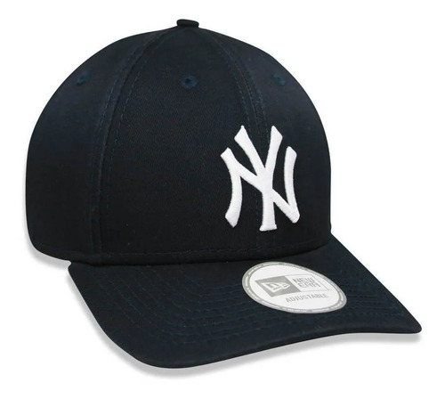 Boné New Era 9forty New York Yankees Marinho Aba Curva Azul-marinho Un