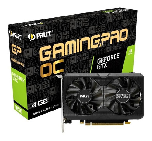 Placa De Video Nvidia Palit  Gp Gtx 16 Gtx 1650 Oc 4gb- Lich