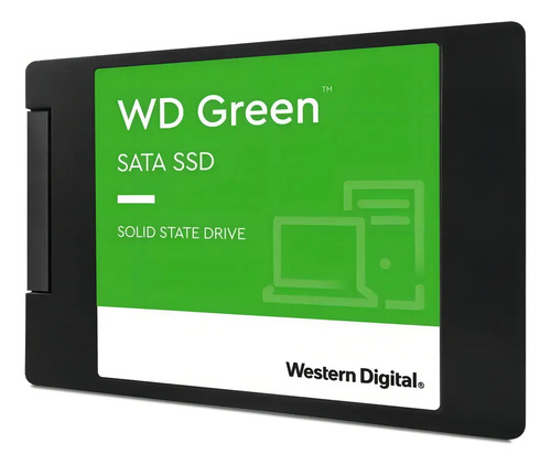 Disco sólido interno Western Digital WD Green WDS100T3G0A 1TB verde