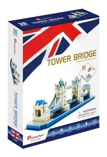 Puzzle 3d  Demente Games Tower Bridge Serie C 