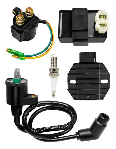 Cdi Box Kit Bobina Encendido Para Honda Recon Tm Regulador