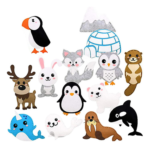 De Costura De Animales Para Niños Y