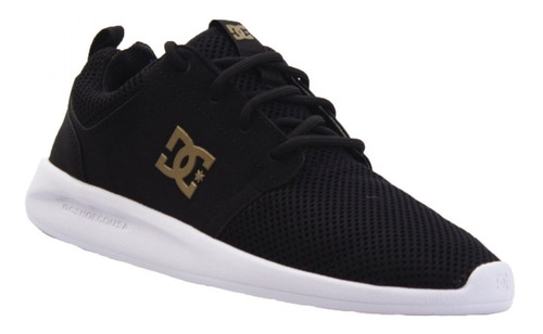 Zapatillas Dc Midway Women Black/gold Originales