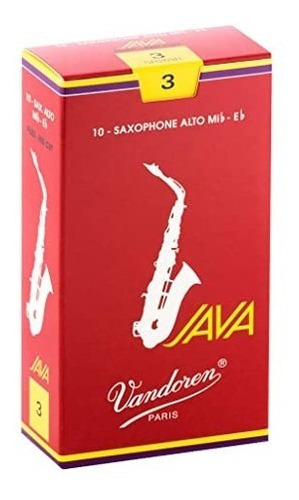 Cañas Sax Alto 3 Vandoren Java Filed Sr263r(10) 