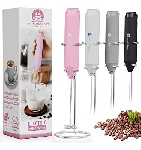 Leche Eléctrica Frother Handheld, Batería De Batidor Fvv9 4