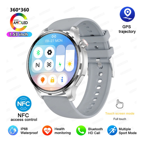 Reloj Inteligente De Salud Impermeable Para Huawei Bluetooth
