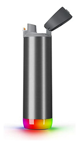 Hidrate Spark Steel Smart Water Bottle, Tracks Water Intake 