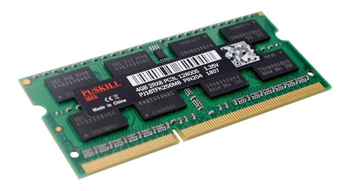 Imagen 1 de 3 de Memoria Ram Ddr3 4gb Laptop 4gb 2rx8 Pc3l 12800s 1.35v