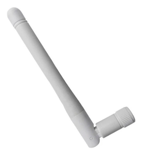 Antena Articulada Rubber Duck 5.8 Ghz Sma Blanca 2dbi 108mm