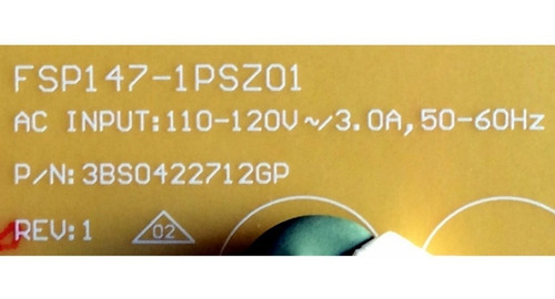 Fuente Vizio 0500-0605-1120 / Fsp147-1psz01 / 050006051120 (Usado)