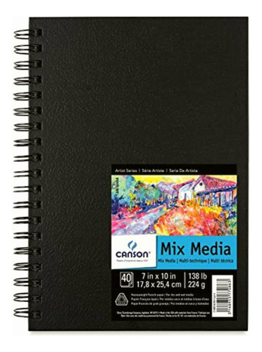 Canson Mix Libro De Arte 7  X 10 