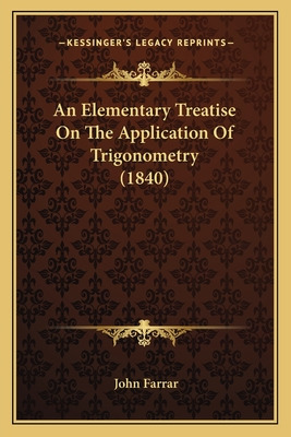 Libro An Elementary Treatise On The Application Of Trigon...