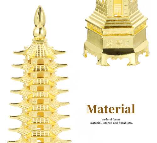 Exquisita Estatua De La Torre Wenchang De 9 Niveles, Modelo