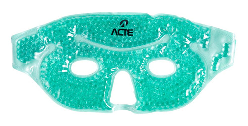 Máscara Facial De Relaxamento Total Em Gel Verde Acte Sports