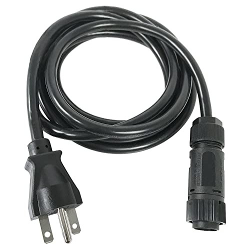 Cable De Alimentación Luces Led, 240 Voltios, 8 Pies