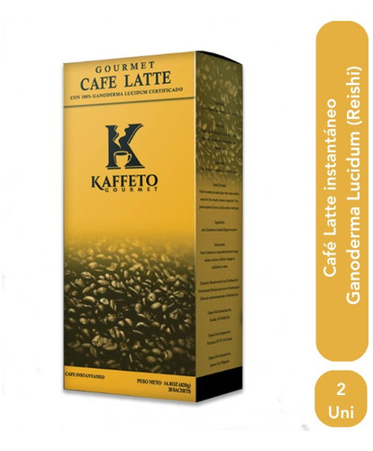 Café Latte Ganoderma Kaffeto