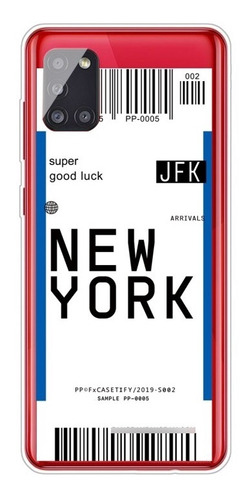 Galaxy A71 Boarding Pass Design New York ::bestcompra