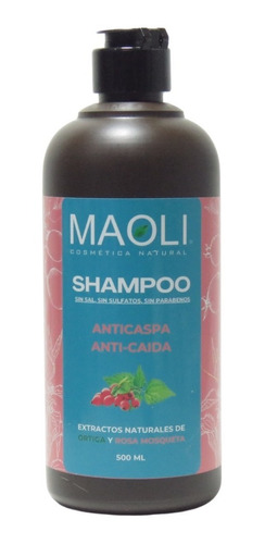 Shampoo Maoli Ortiga Y Rosa Mosqueta Anticaspa, Sin Sal