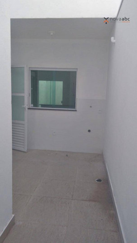 Apartamento Com 2 Dormitórios À Venda, 57 M² Por R$ 345.000 - Vila Pires - Santo André/sp - Ap1205