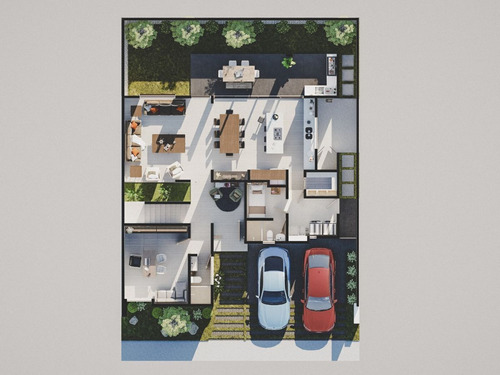 La Vista Residencial, 4ta Recamara En Pb, 4 Baños Completos, Jardín..