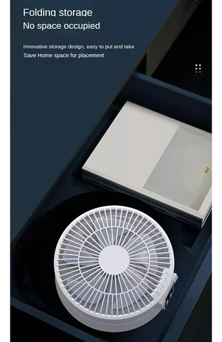 Ventilador De Aire Circulante Inalámbrico Con Control Remoto