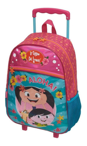 Imagem 3 de 9 de Kit Mochila Infantil Rodinha Show Da Luna Aloha G Pacific