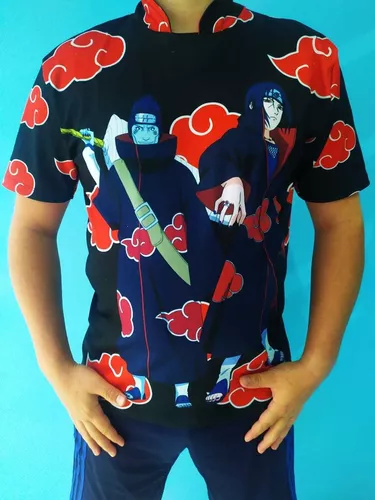 Camiseta Geek Anime Naruto Clássico Estampa Full Print Gk13