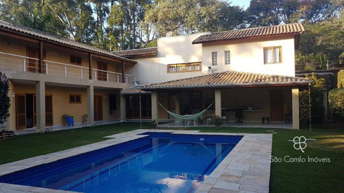 Imagem 1 de 30 de Casa Com 5 Dormitórios À Venda, 550 M² Por R$ 1.550.000 - Parque Frondoso - Granja Viana - Cotia/sp - Ca1815