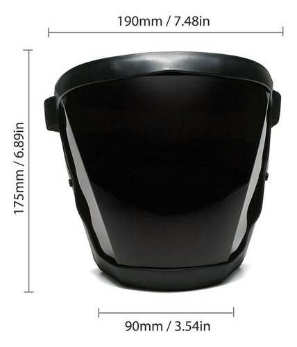Protetor Facial De Soldagem 120 Resistente A Altas Temperatu